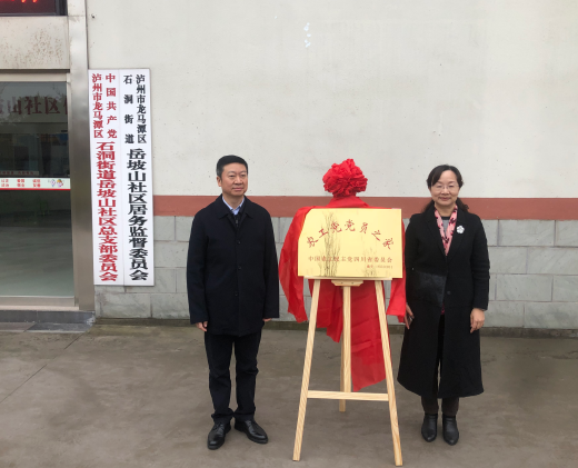 2020年12月4日，中共泸州市委常委、统战部部长付小平和农工党泸州市委主委唐敏为农工党泸州市龙马潭区支部“农工党党员之家”揭牌.png