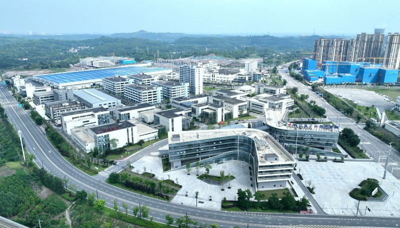 内江电子信息产业园。内江市委宣传部供图